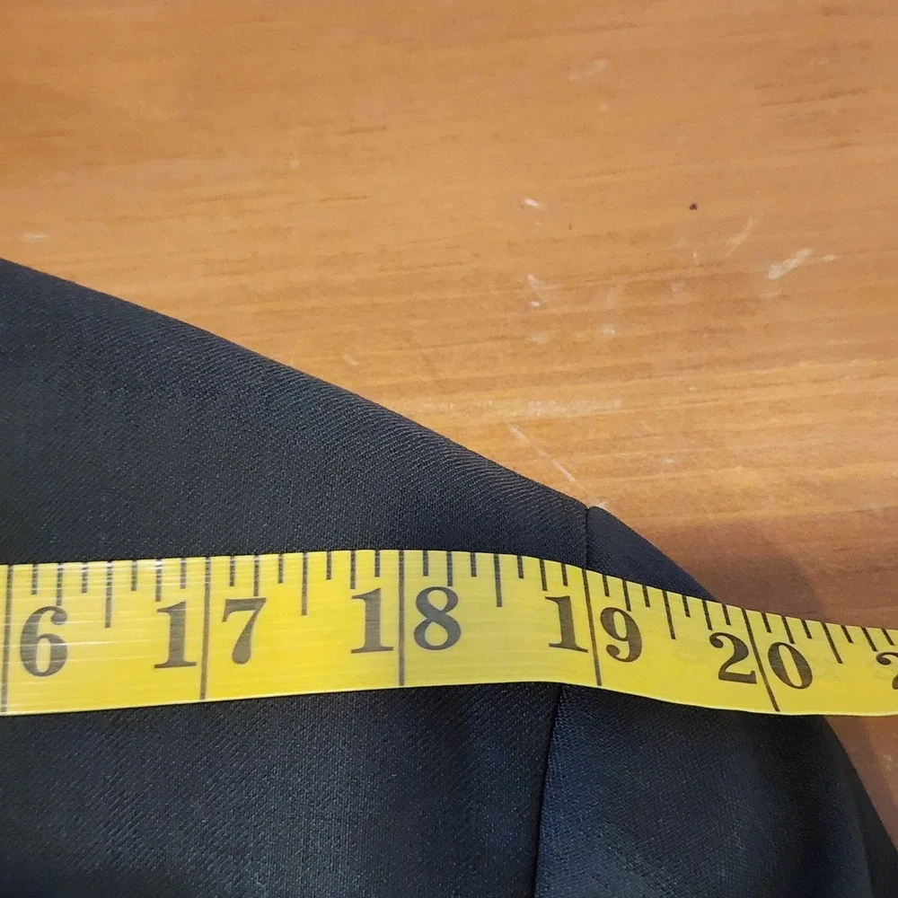 Joseph & Feiss Mens 36S 32x30 2pc Double Breasted Wool Suit Olive Green Business